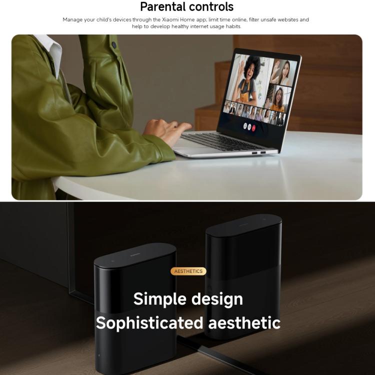 Xiaomi Whole Home Router BE3600 Pro WiFi 7 Bluetooth Mesh Gateway 2.5G Port Dual Band, BE3600 Pro Xiaomi Whole Home Router BE3600 Pro WiFi 7 Bluetooth Mesh Gateway 2.5G Port Dual Band, BE3600 Pro
